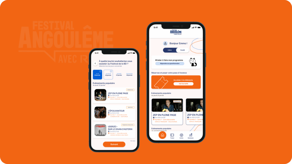Festival de la BD APPLICATION MOBILE